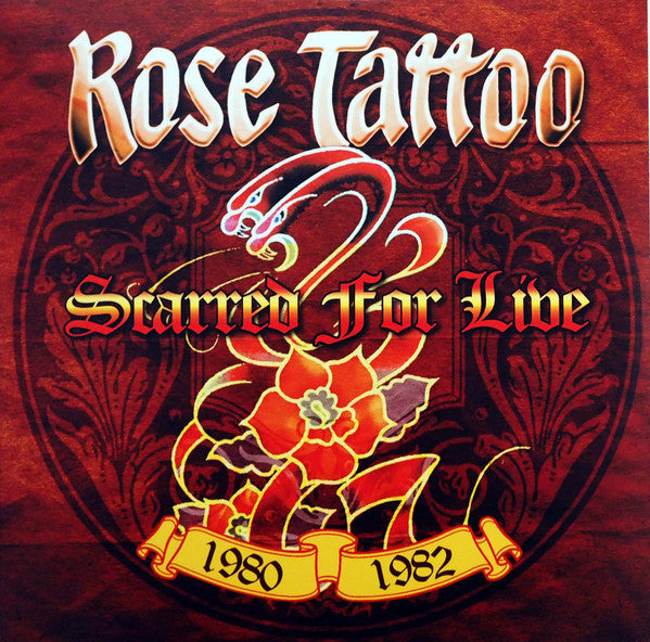 Rose Tattoo – Scarred for Life (Silver Vinyl) 🇺🇸