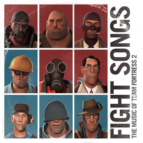 Valve Studio Orchestra – Fight Songs: the Music of Team Fortress 2 (2LP/Red & Blue Vinyl/Gatefold/Poster/Game Card) 🇺🇸