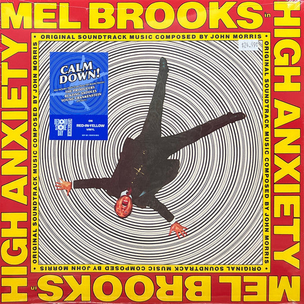 John Morris – High Anxiety OST / Mel Brooks' Greatest Hits Ft. Fabulous Film Scores (Yellow-in-red Vinyl) (RSD) 🇺🇸