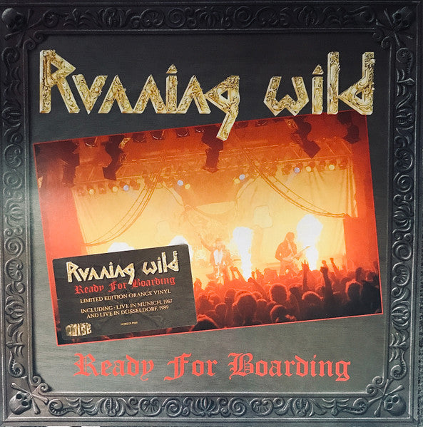 Running Wild – Ready for Boarding (2LP/Orange Vinyl) 🇺🇸