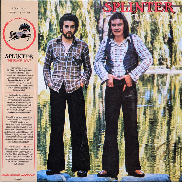 Splinter – Place I Love (Transparent Clear Vinyl) 🇺🇸