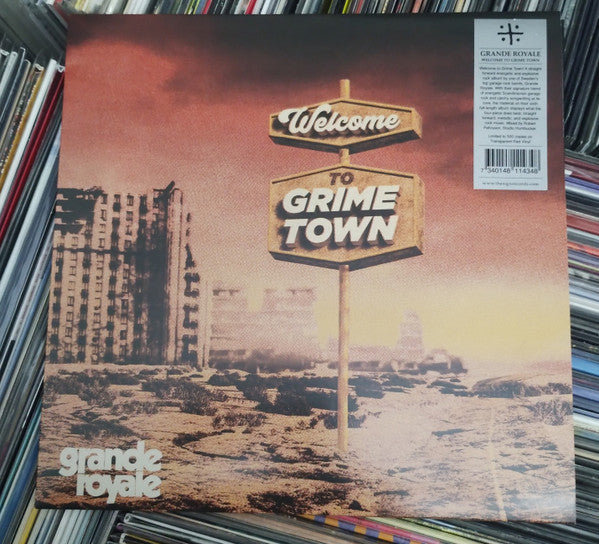 Grande Royale – Welcome to Grime Town (Transparent Red Vinyl) 🇺🇸