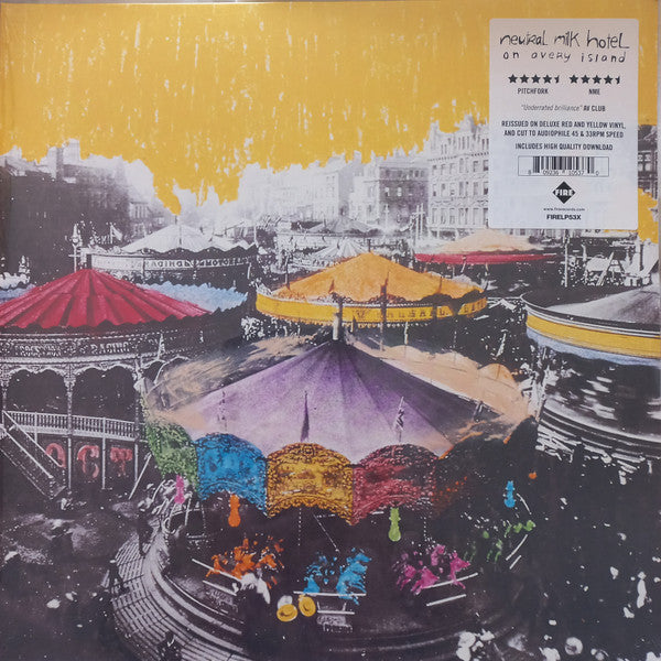 Neutral Milk Hotel – On Avery Island (Yellow Red Vinyl/2LP) 🇺🇸