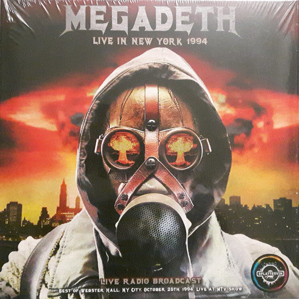 Megadeth – New York 1994 (Splatter Vinyl) 🇺🇸