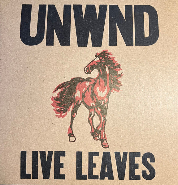 Unwound – Live Leaves (Autumn Red Vinyl/2lp) 🇺🇸