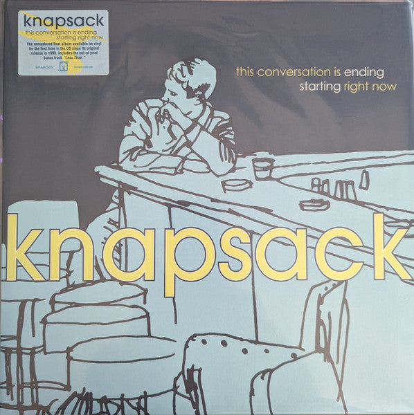 Knapsack – Conversation is Ending Starting Right Now (Easter Yellow Vinyl) 🇺🇸