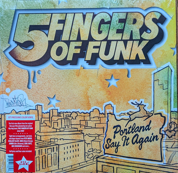 Five Fingers of Funk – Portland Say It Again (White Vinyl) 🇺🇸