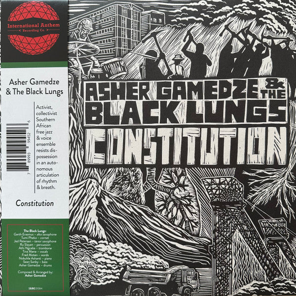 Asher & the Black Lungs Gamedze – Constitution (2LP) (I) 🇺🇸