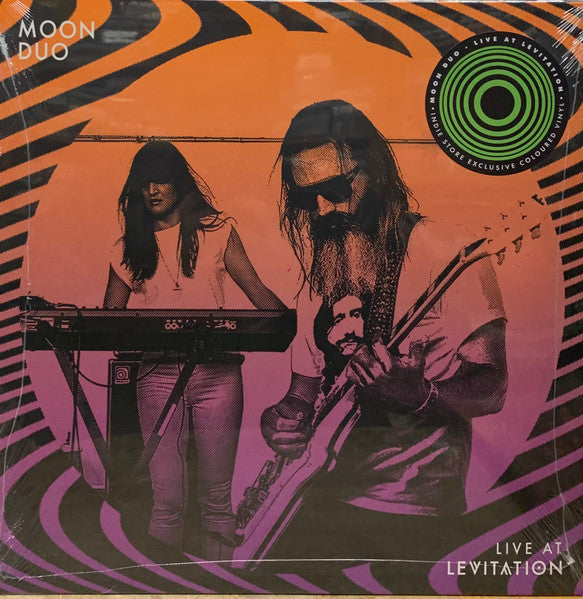 Moon Duo – Live at Levitation (Orange Crush W/ Heavy Bone & Black Splatter Vinyl) (I) 🇺🇸