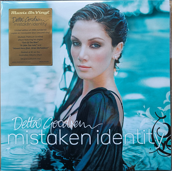 Delta Goodrem – Mistaken Identity (2LP/Limited/Translucent Blue Vinyl/180G) 🇺🇸