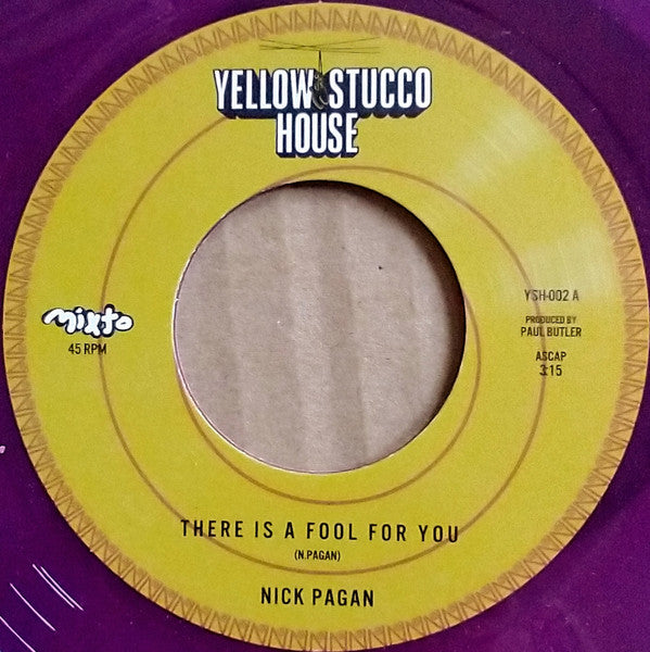 Nick Pagan – No Mames B/W There's a Fool for You (Translucent Purple Vinyl) 🇺🇸