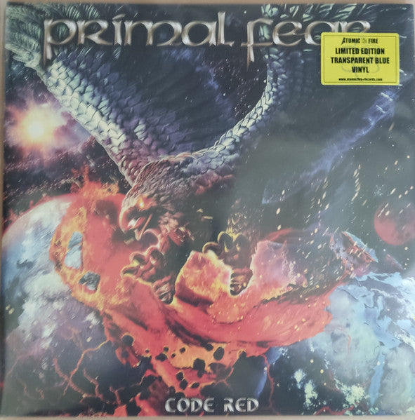 Primal Fear – Code Red (2LP/Blue Transparent Vinyl) 🇺🇸