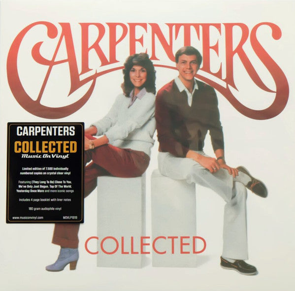 Carpenters – Collected (Crystal Clear Vinyl/180g/numbered/2lp) 🇺🇸