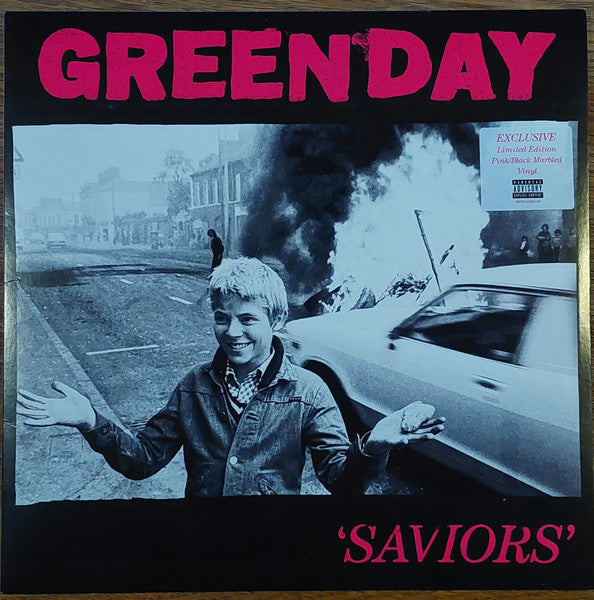 Green Day – Saviors (Pink & Black Vinyl) (I) 🇺🇸