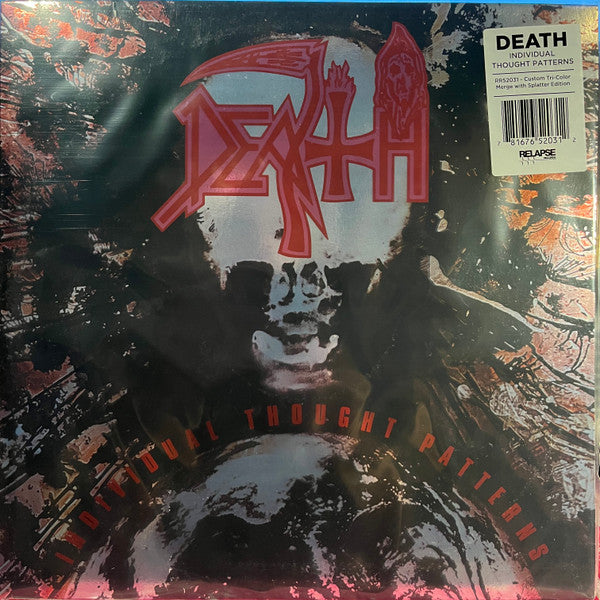 Death – Individual Thought Patterns - Reissue (Hot Pink, Bone White & Red Tri Color Merge W/ Splatter Vinyl) 🇺🇸