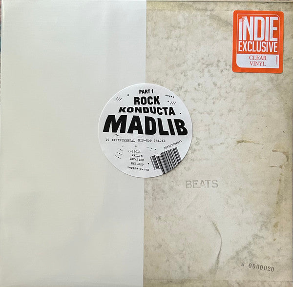 Madlib – Rock Konducta Pt. 1 (Clear Vinyl) (I) 🇺🇸