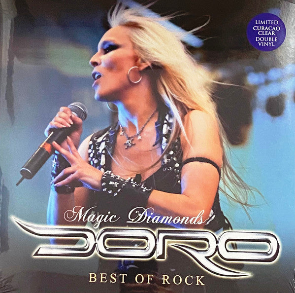 Doro – Magic Diamonds - Best of Rock (Gatefold Jacket/Clear Vinyl) 🇺🇸