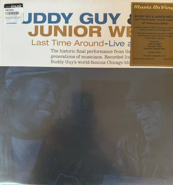 Buddy & Junior Wells Guy – Last Time Around - Live at Legends (180G/Blue & Red Marbled Vinyl) 🇺🇸