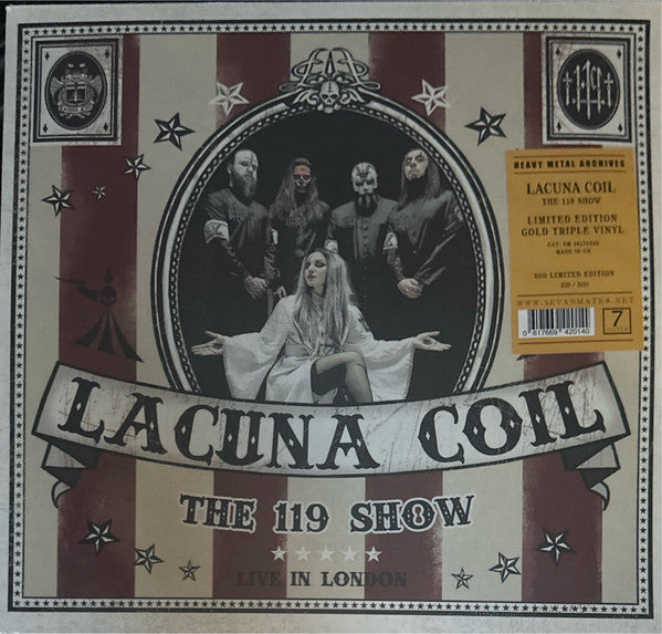 Lacuna Coil – 119 Show (Live in London) (Gold Vinyl/3LP) 🇺🇸