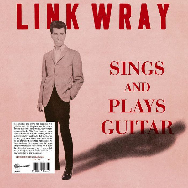 Link Wray – Sings & Plays Guitar (Clear Vinyl) 🇺🇸