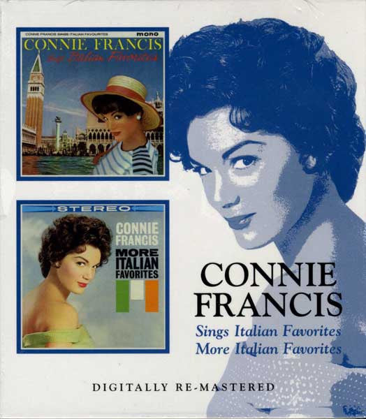 Connie Francis – Sings Italian Favorites / More Italian Favorites (Remastered) [CD Nuevo] 💿 🇺🇸