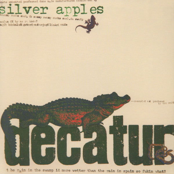 Silver Apples – Decatur (White & Green Splatter Vinyl) 🇺🇸