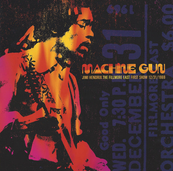 Jimi Hendrix – MacHine Gun Jimi Hendrix the Fillmore East First Show 12/31/1969 (2LP/180G/Gatefold) 🇺🇸