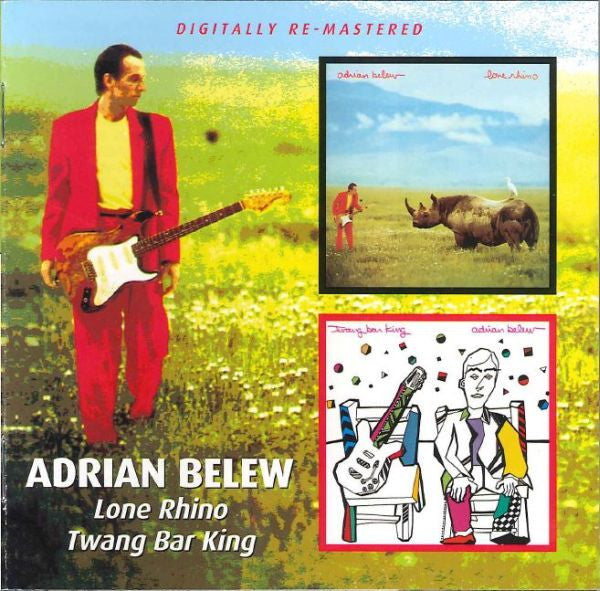 Adrian Belew – Lone Rhino / Twang Bar King (Remastered) [CD Nuevo] 💿 🇺🇸