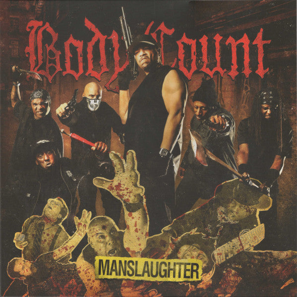 Body Count – Manslaughter (Cloudy Blood Red/Ultra Clear Vinyl) 🇺🇸