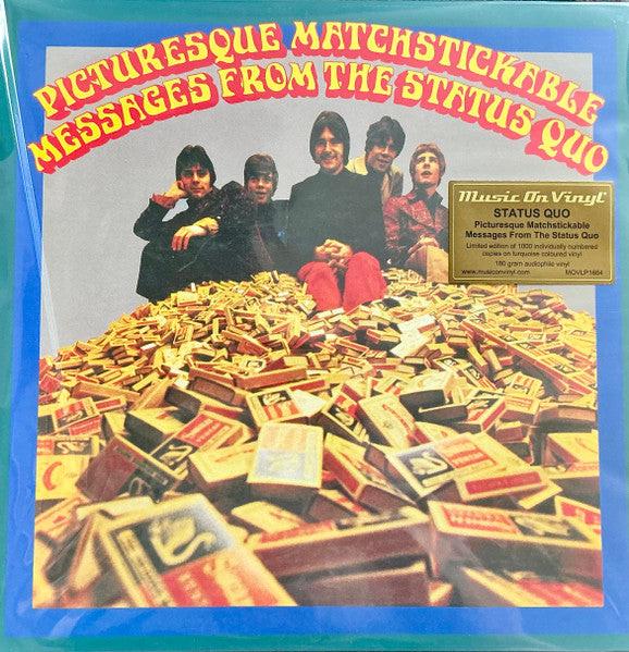 Status Quo – Picturesque Matchstickable Messages from the Status Quo (Turquoise Vinyl/180G) 🇺🇸