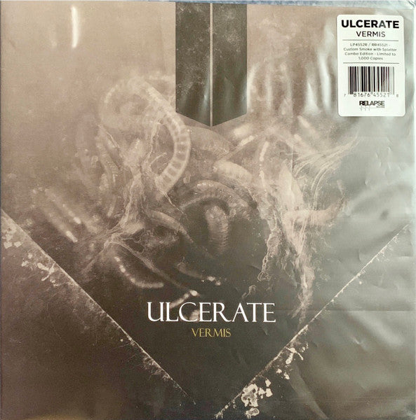 Ulcerate – Vermis (2LP/Clear, Black, Gold, Silver Splatter Vinyl/Clear, Black, Gold Smoke, Gold Splatter Vinyl) 🇺🇸