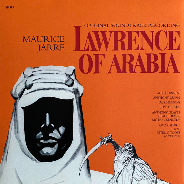 Maurice Jarre – Lawrence of Arabia OST (Limited/Transparent Red Vinyl/180G) 🇺🇸