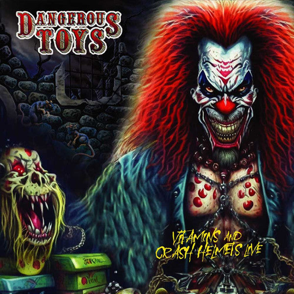 Dangerous Toys – Vitamins & Crash Helmets Live (Coke Bottle Green Vinyl) 🇺🇸