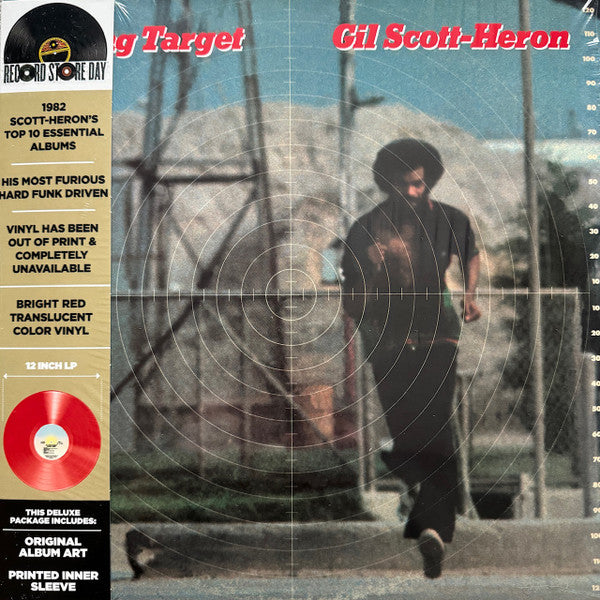 Gil Scott-heron – Moving Target (Bright Red Vinyl) (RSD) 🇺🇸