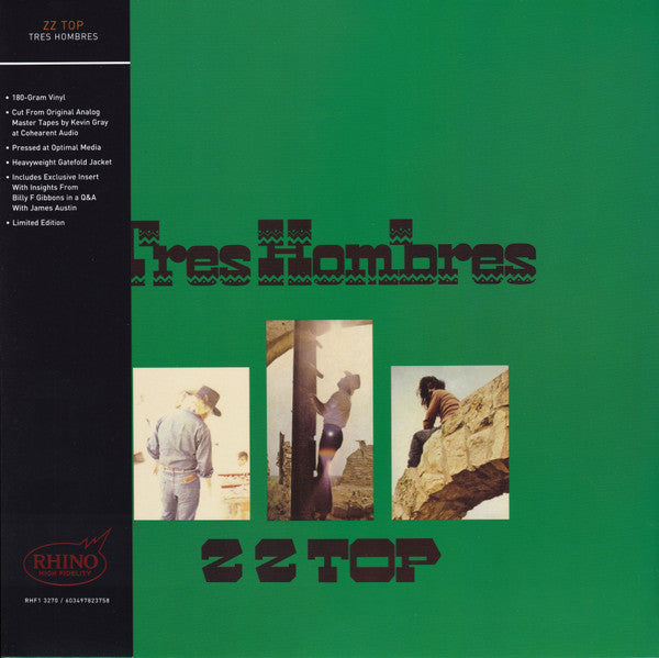 Zz Top – Tres Hombres (180G) (Syeor) 🇺🇸