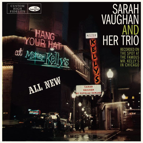 Sarah Vaughan & Her Trio – At Mister Kellys (Limited Edition) 🇺🇸