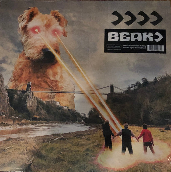 Beak> – >>>> (Transparent Red Vinyl) 🇺🇸