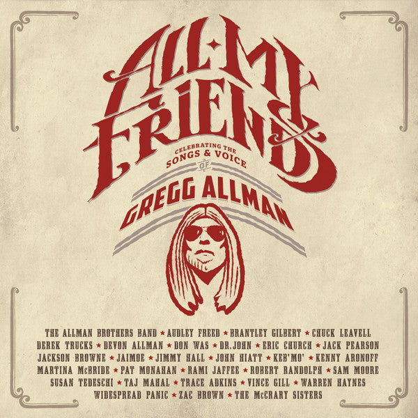 Various Artists – All My Friends: Celebrating the Songs & Voice of Gregg Allman (Gold Vinyl/4LP) (I) 🇺🇸