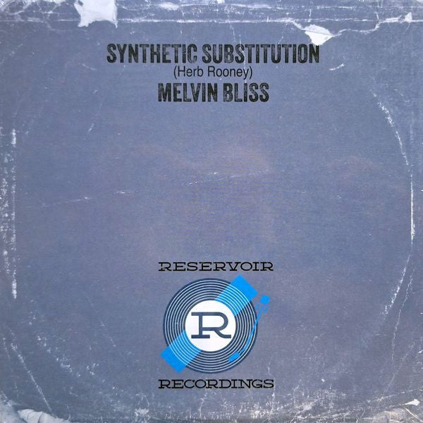 Melvin Bliss – Synthetic Substitution 🇺🇸