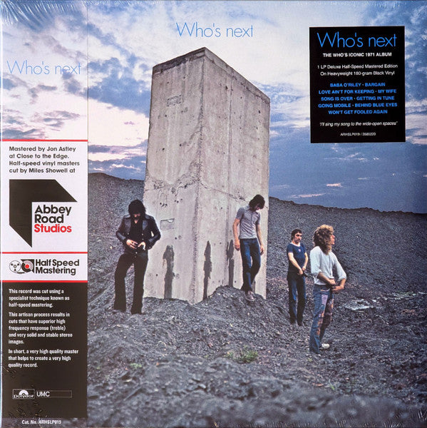 Who – Who's Next (Remastered Original Album) (Half-speed Vinyl) 🇺🇸