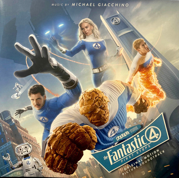 Michael Giacchino – Fantastic Four: First Steps (OST) (Blue Marble/Orange Marble Vinyl/2LP) 🇺🇸