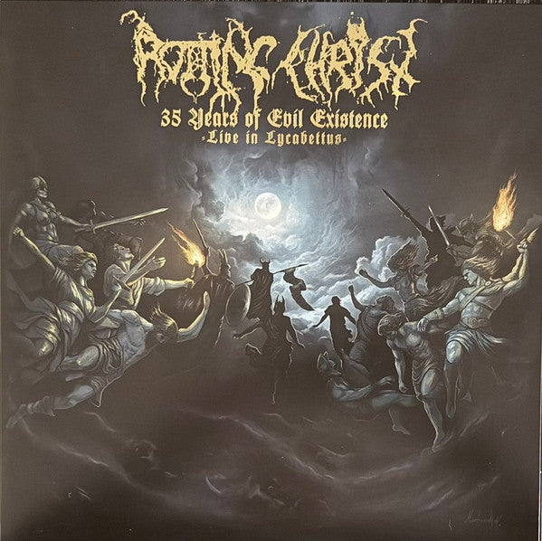 Rotting Christ – 35 Years of Evil Existence - Live in Lycabettus (3LP) 🇺🇸