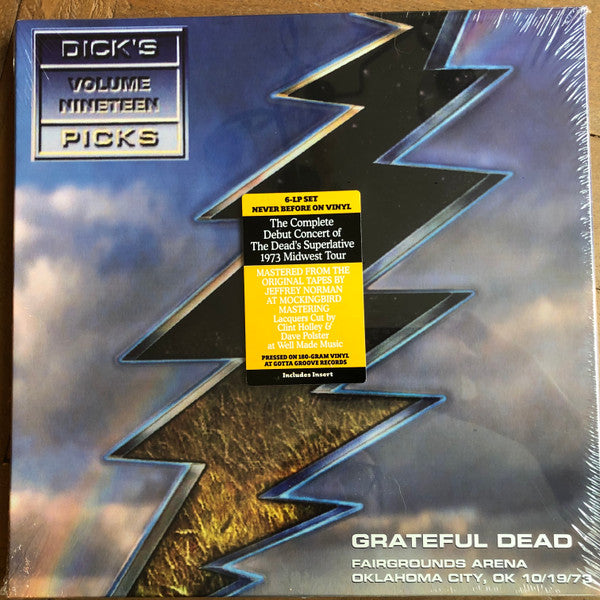 Grateful Dead – Dick’s Picks VOL. 19: 10/19/73 Oklahoma City Fairgrounds Arena, Oklahoma City, OK (Limited/180G/6LP) 🇺🇸