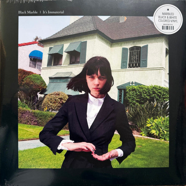 Black Marble – It'S Immaterial (10Th Anniversary Edition/Marble Black & White Vinyl) 🇺🇸
