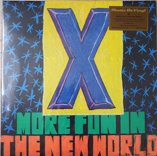X – More Fun in the New World (Limited/translucent Blue Vinyl/180g) 🇺🇸