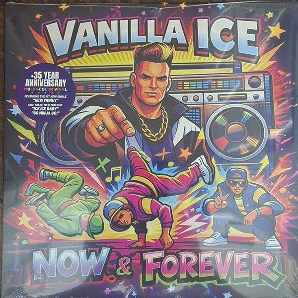 Vanilla Ice – Now & Forever (White Multicolor Vinyl) 🇺🇸