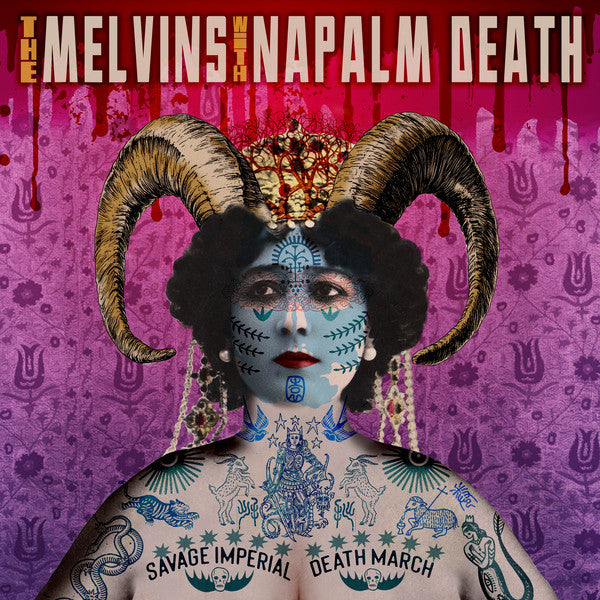 Melvins with Napalm Death – Savage Imperial Death March (Orchid Vinyl) (I) 🇺🇸