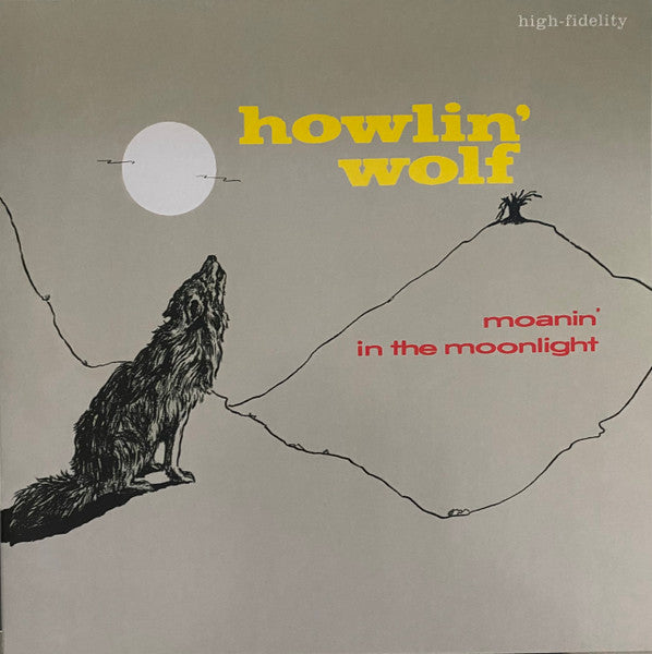 Howlin' Wolf – Moanin in the Moonlight (Clear Vinyl) 🇺🇸