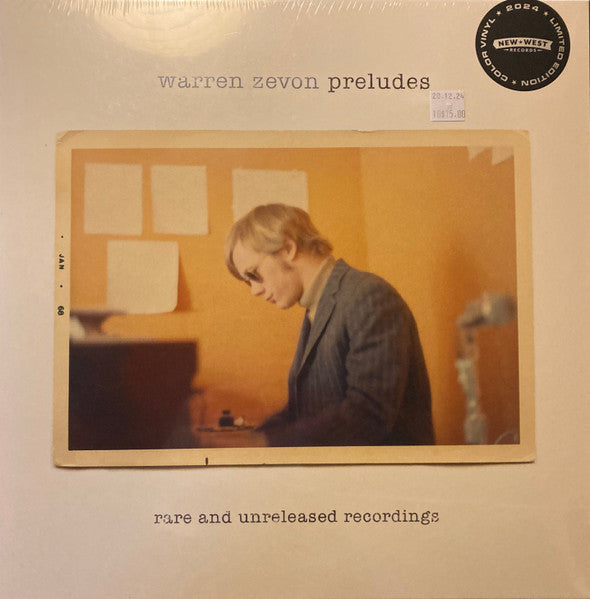 Warren Zevon – Preludes (Eco Mix Cherry Vinyl/2LP) 🇺🇸