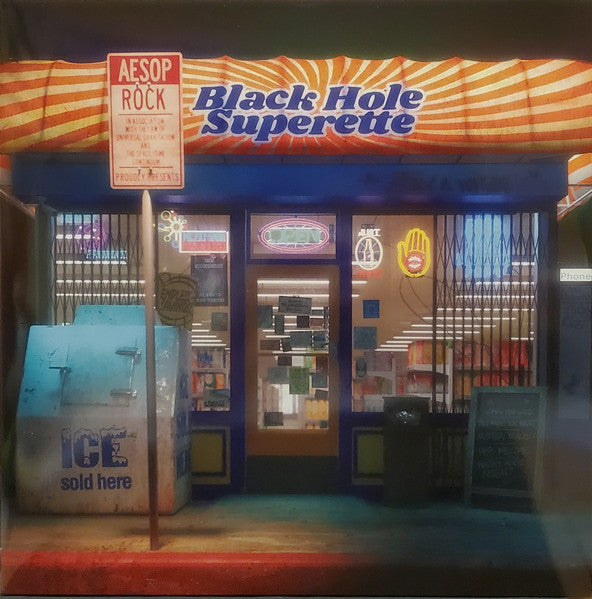 Aesop Rock – Black Hole Superette (2LP/Black Ice Vinyl) 🇺🇸